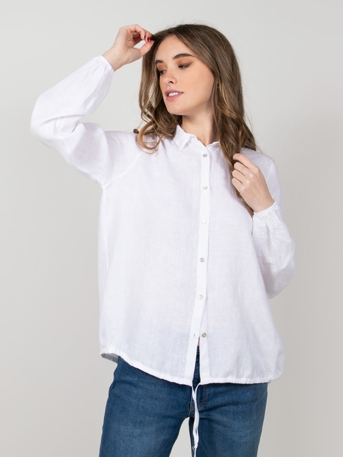 camisas de lino mujer