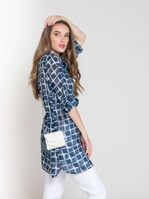 Bolso pequeño bandolera y cintura Blanco