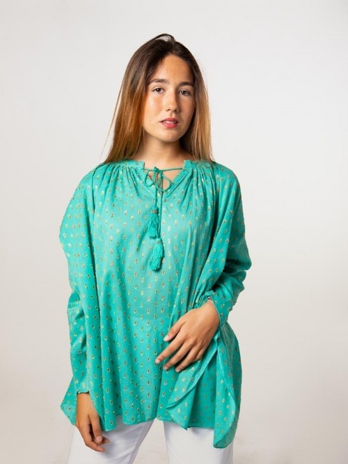 Plumeti shirt Turquoise