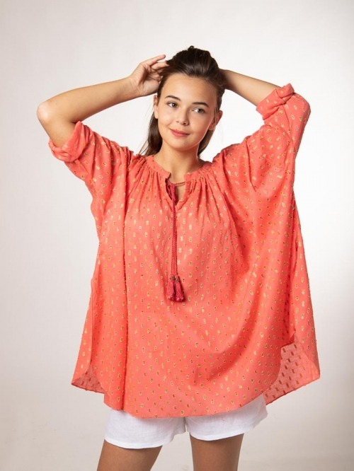 Plumeti shirt Coral