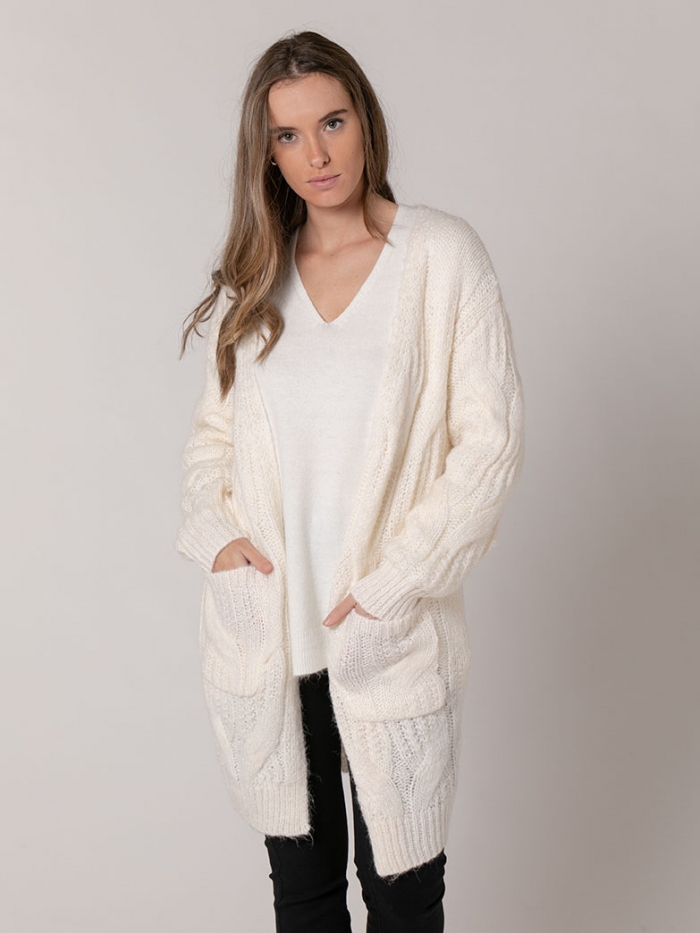 chaqueta larga mujer