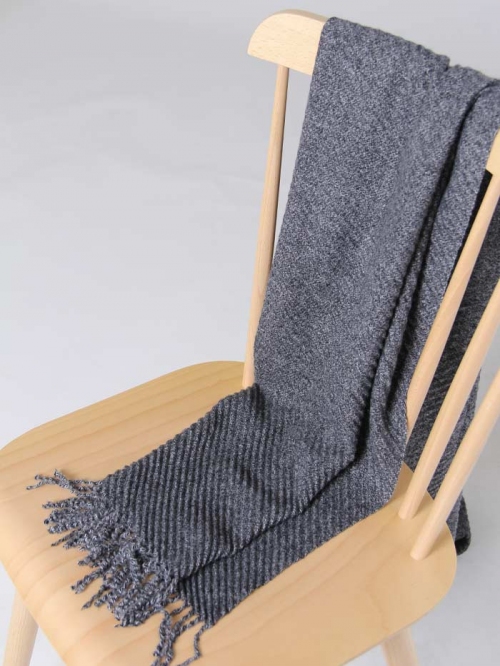 Bigoré pleated scarf Grey