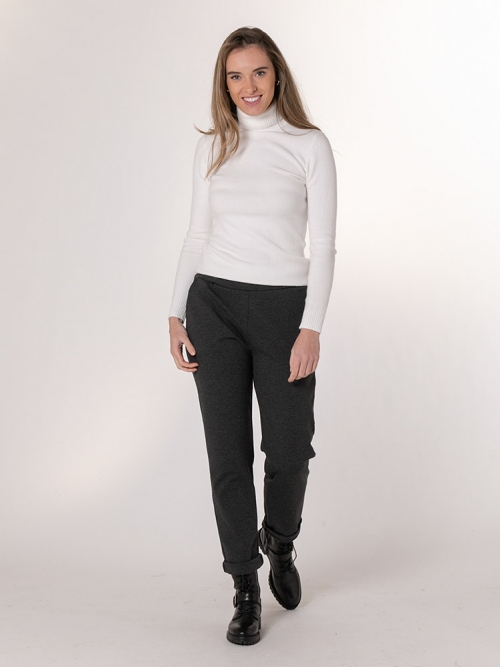 Stretch casual pants Grey