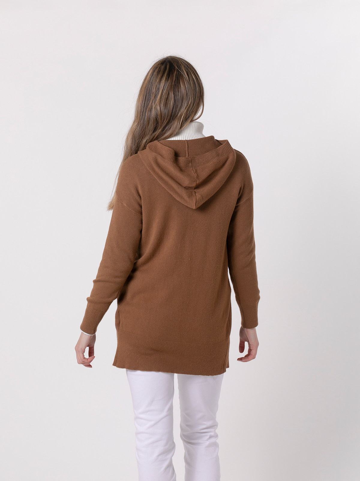 Comprar Chaqueta Mujer Punto Grueso Cashmire Like Camel 4x4 Woman Moda 6758