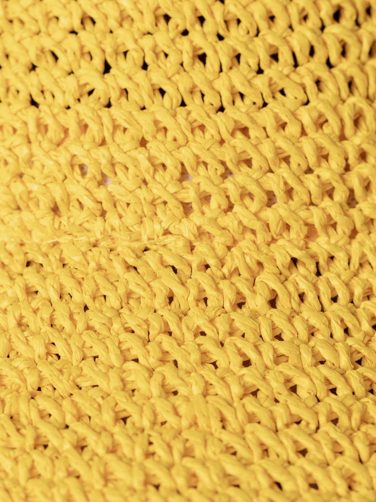 Gorro de paja bob color Amarillo