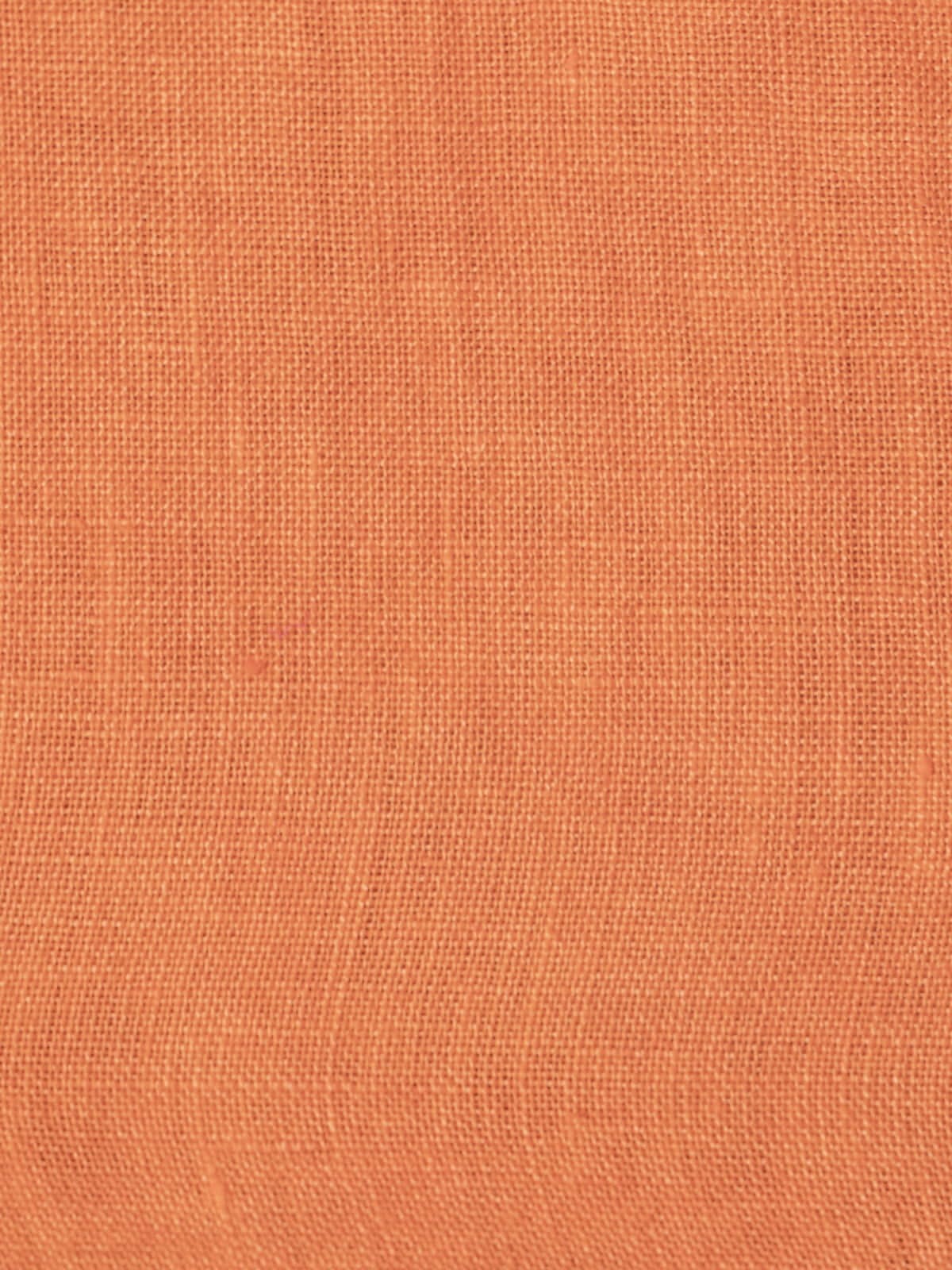 Vestido comfy lino 100% bolsillos color Naranja