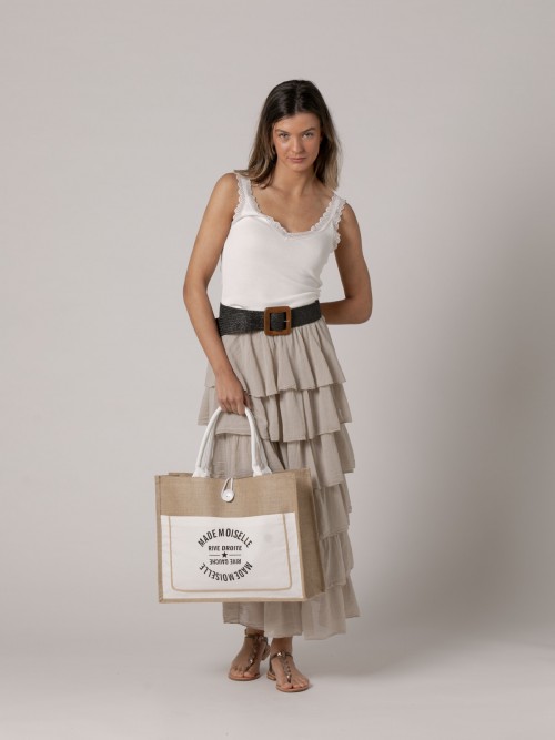 Woman madmoiselle rive bag  Whitecolour