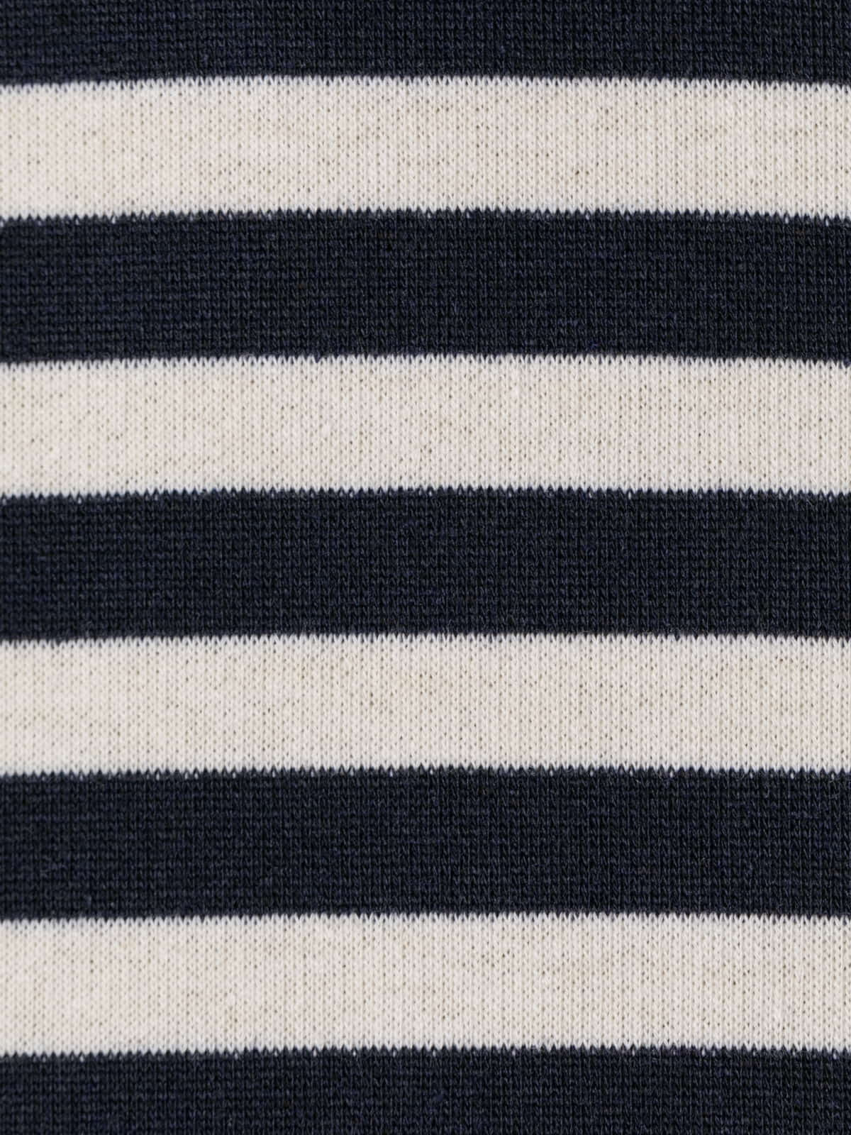 Woman Striped V-neck sweatshirt  Blue Navycolour