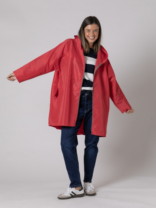 Woman Oversize best quality raincoat  Redcolour