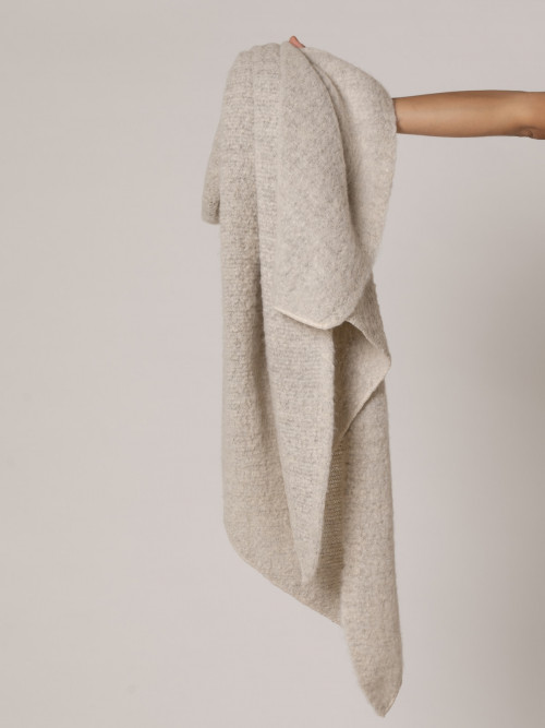 Woman Super soft oversized scarf  Greycolour