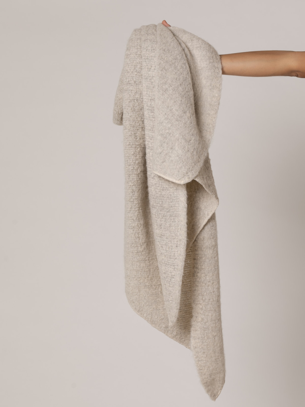 Bufanda oversize super soft color Gris