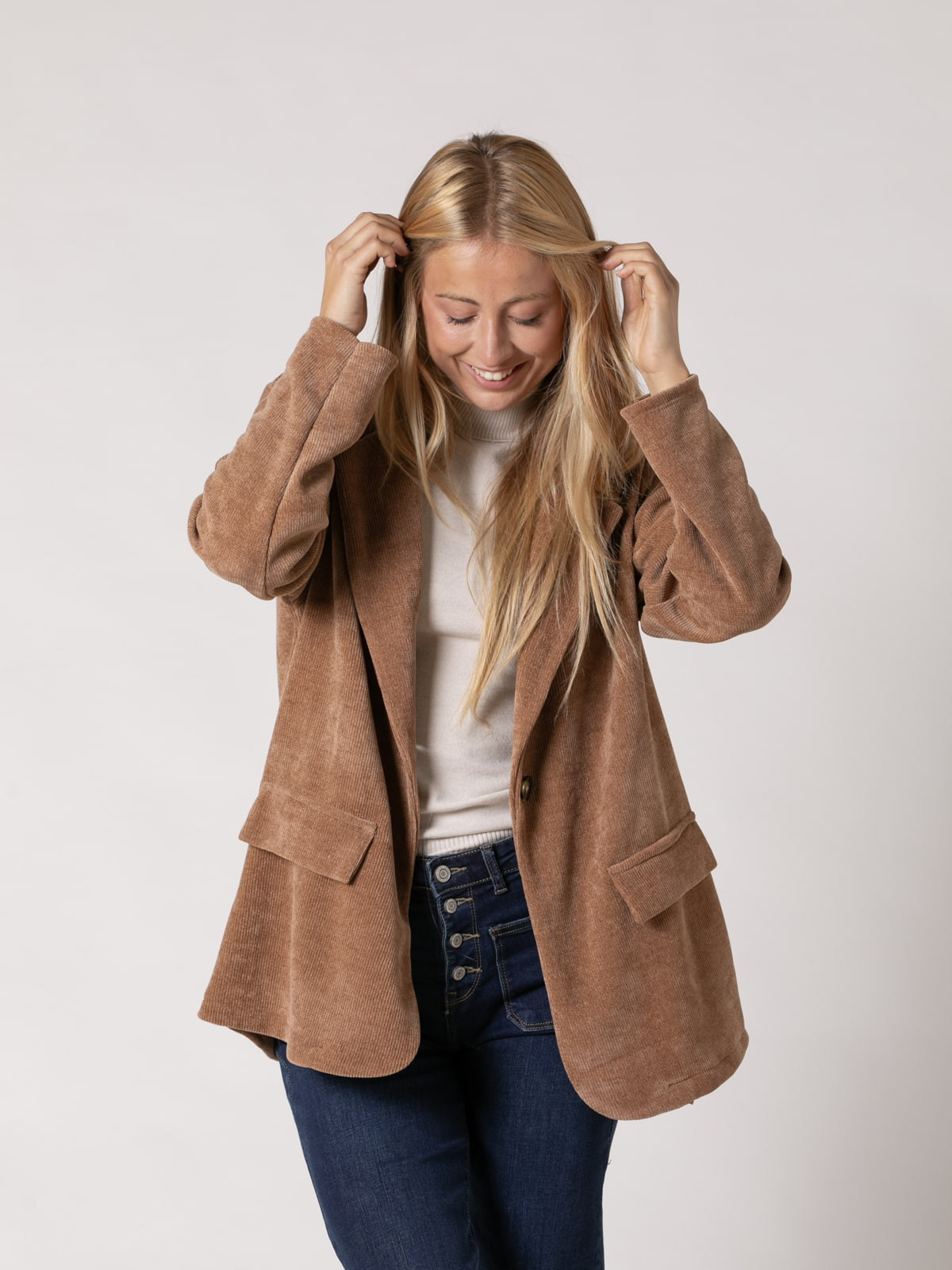 Comfy oversized blazer  Camel colour