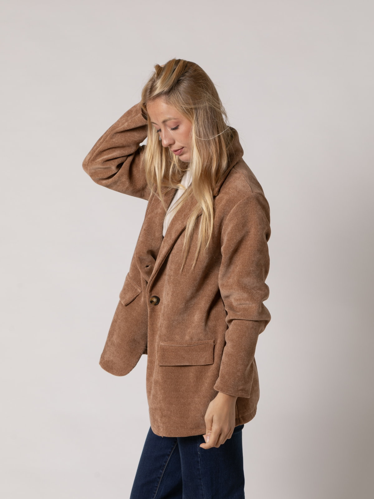 Comfy oversized blazer  Camel colour