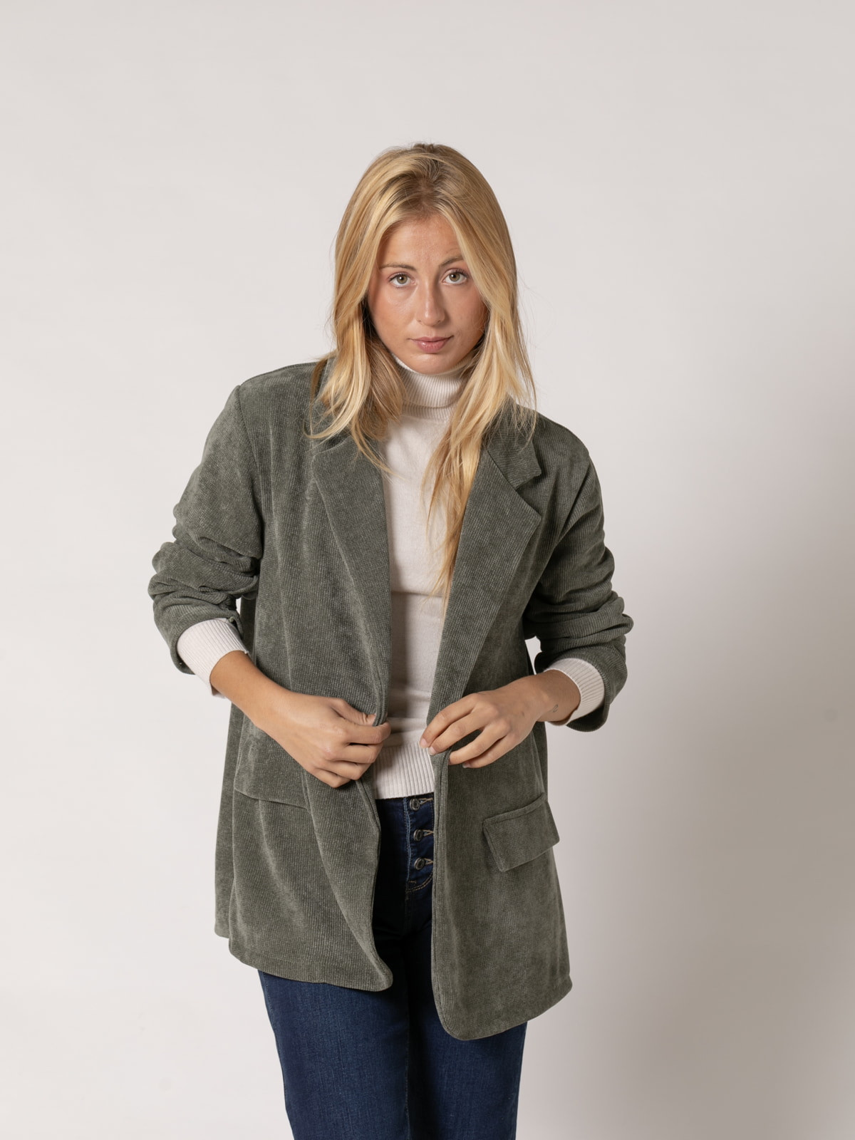 Comfy oversized blazer  Khaki colour