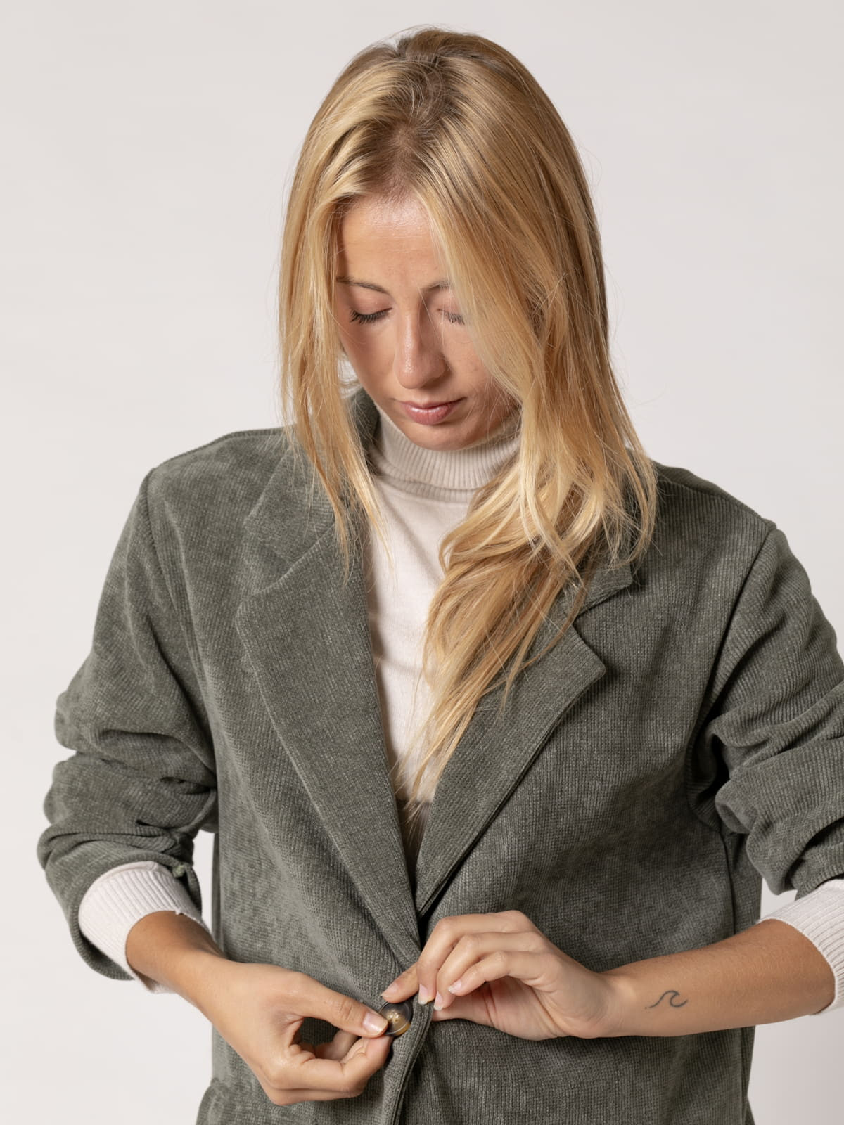 Comfy oversized blazer  Khaki colour