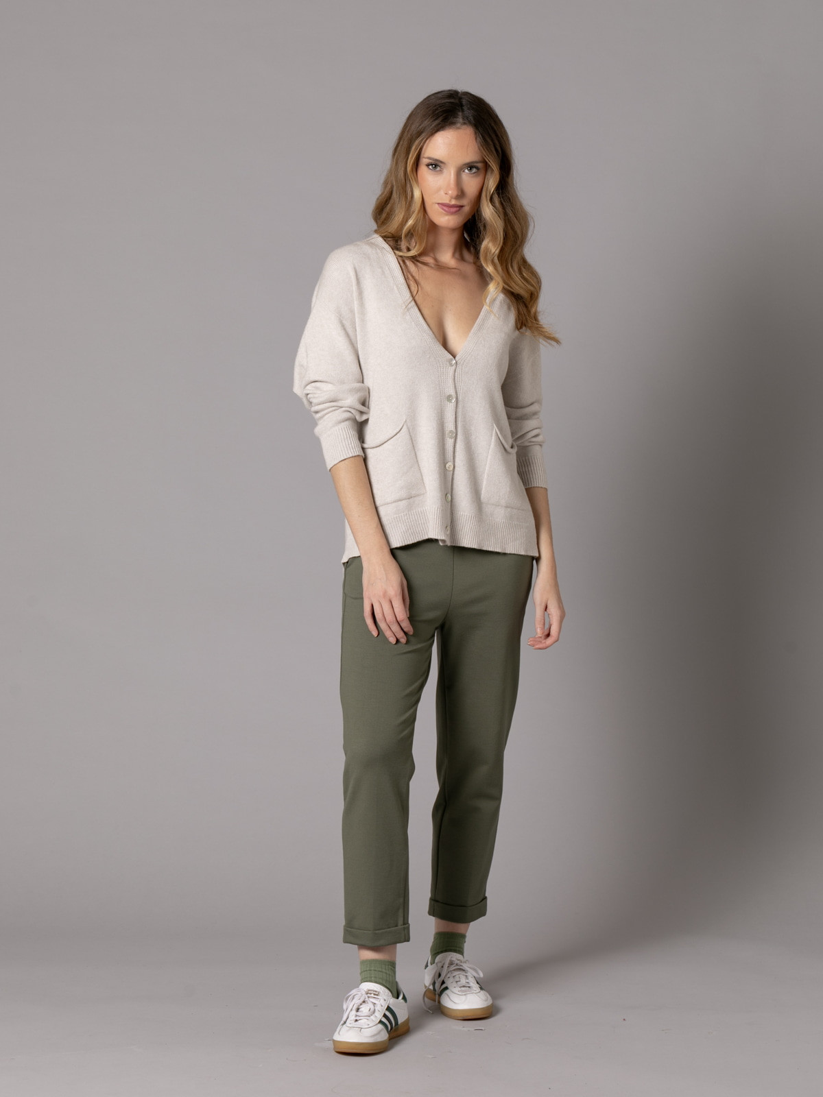 Confy soft pants  Khaki colour