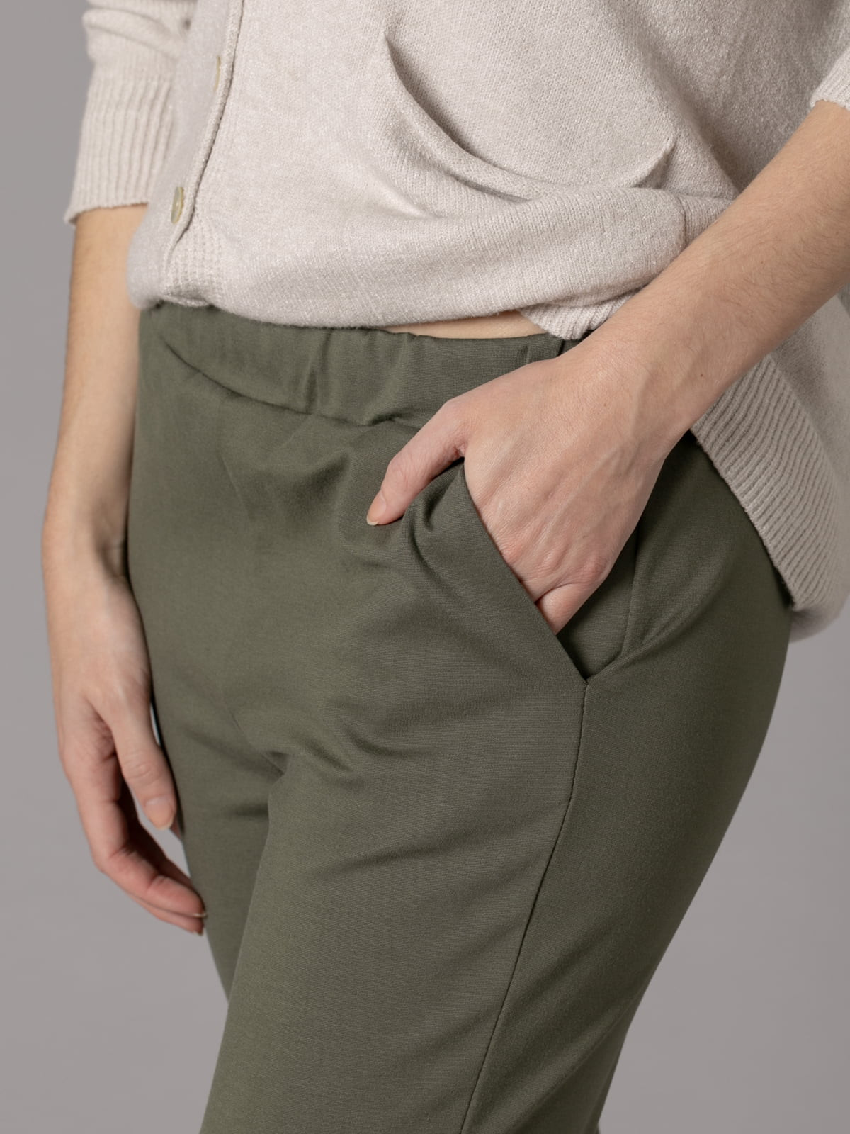 Confy soft pants  Khaki colour