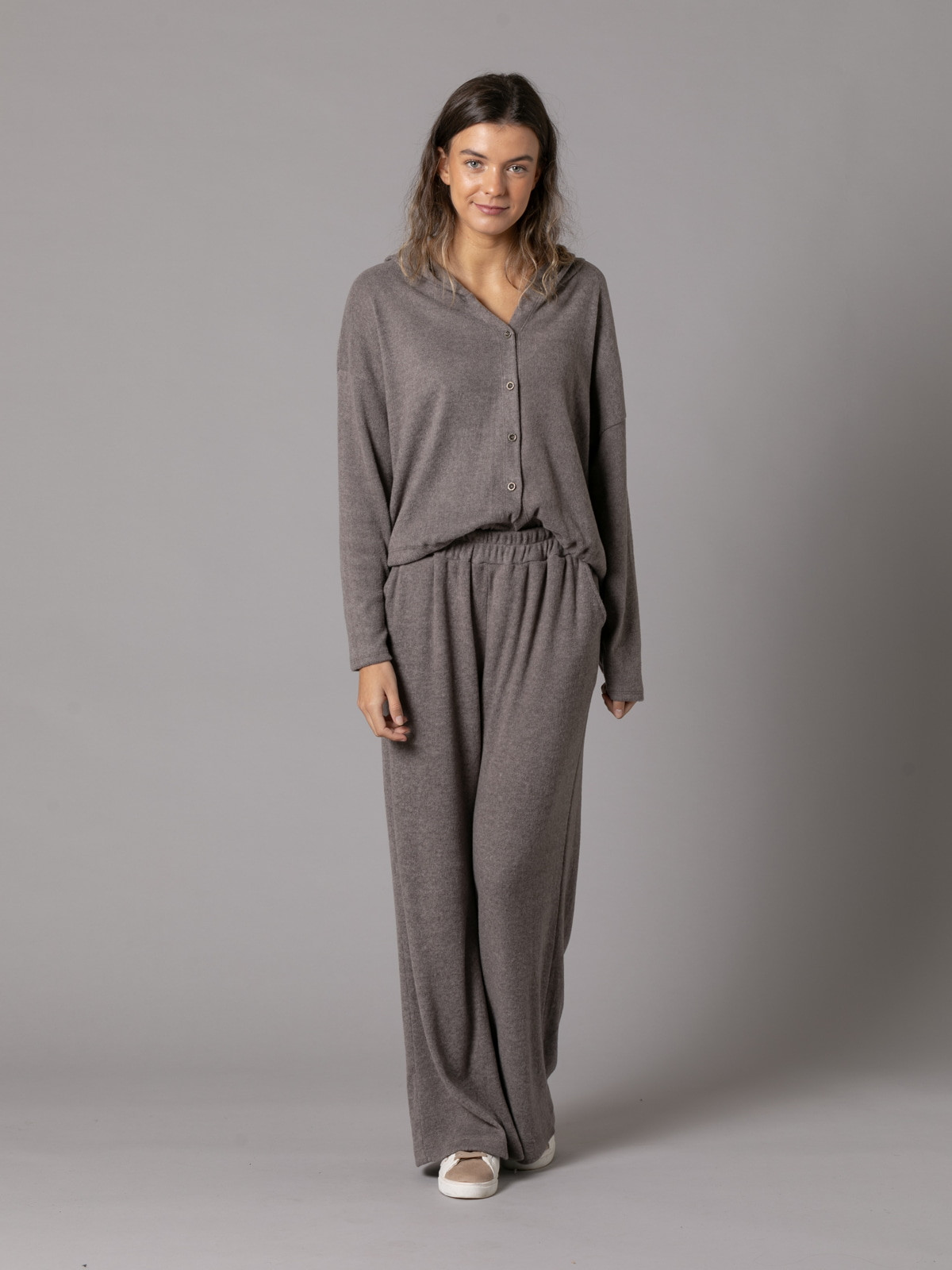 Soft comfy pants with pockets  Taupe colour