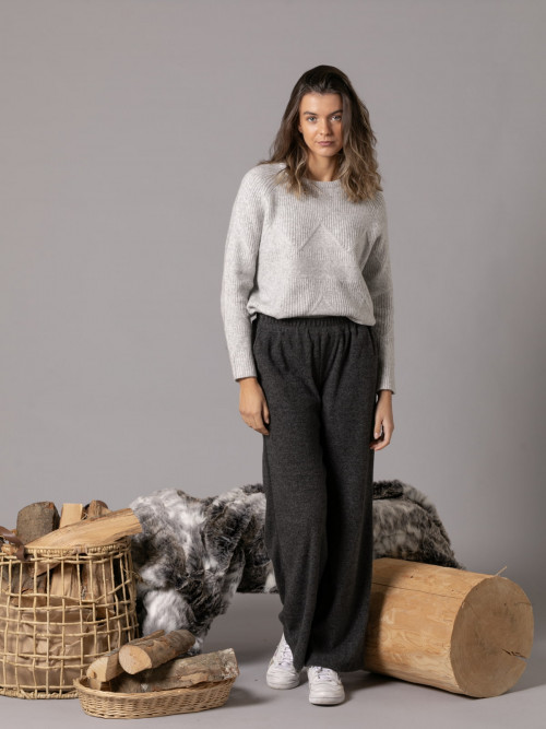 Soft comfy pants with pockets  Grey colour