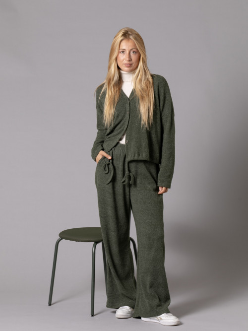 Soft comfy pants with pockets  Khaki colour