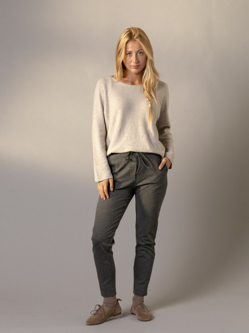 Comfy casual milano stitch pants  Grey colour