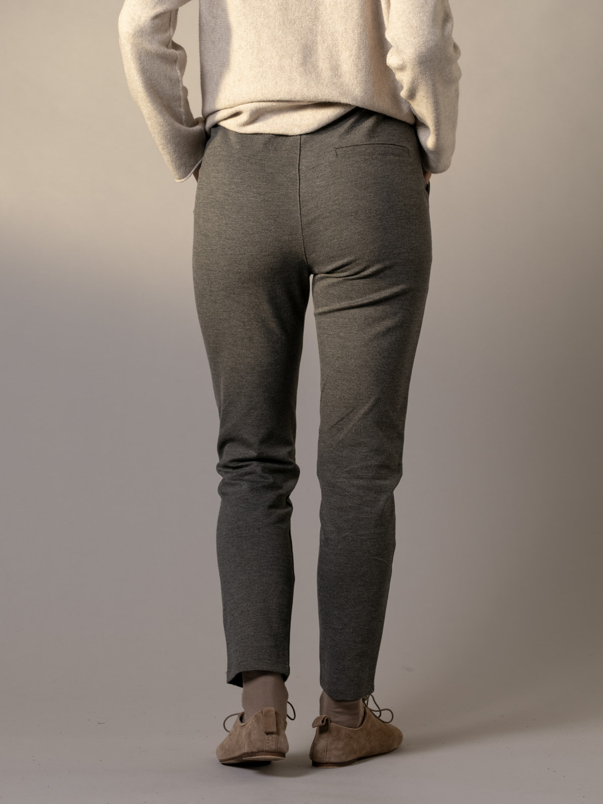 Comfy casual milano stitch pants  Grey colour