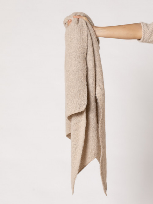 Super soft oversized scarf Stone colour