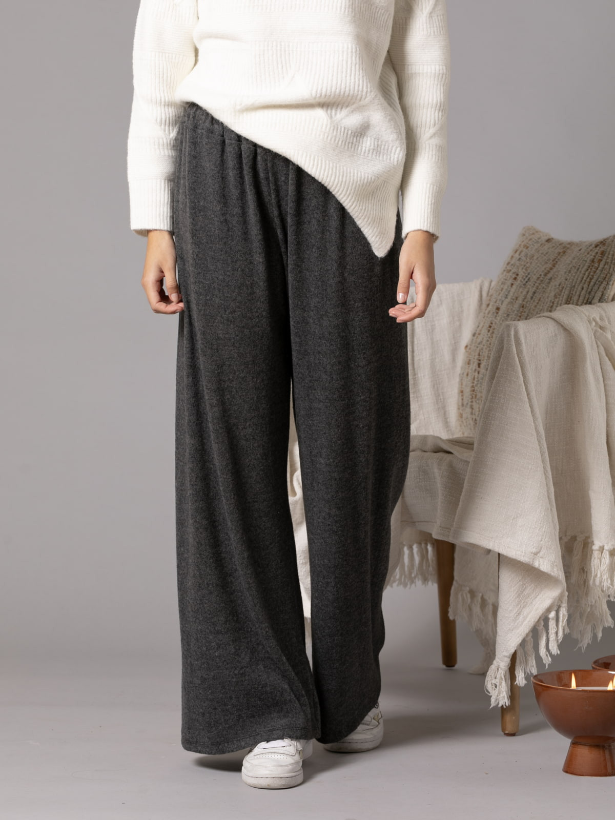 Soft comfortable pants  Grey colour