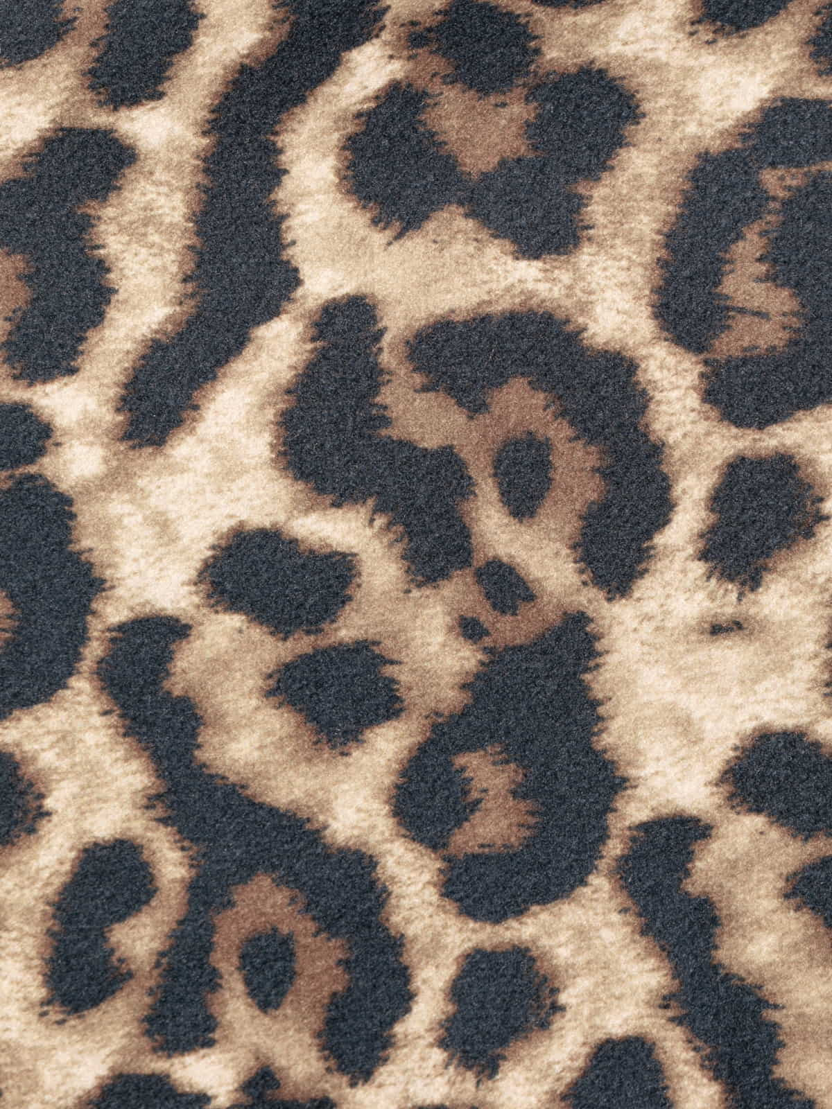 Abrigo animal print bolsillos color Beige