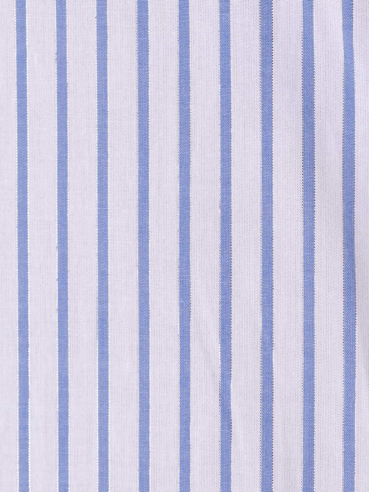 Striped cotton shirt  Blue colour