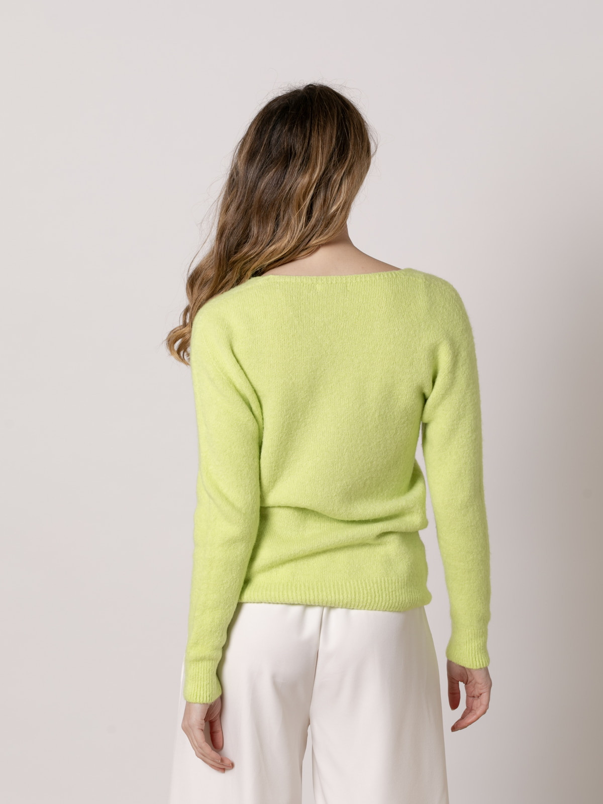 Jersey spring alpaca c/pico color Amarillo