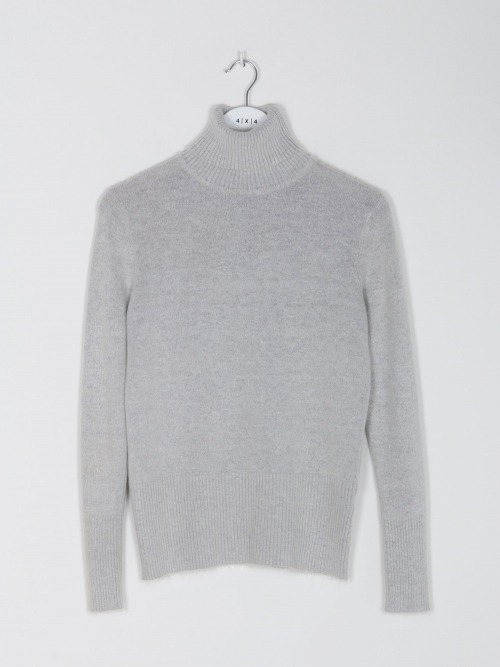 Women knitted high neck Grey