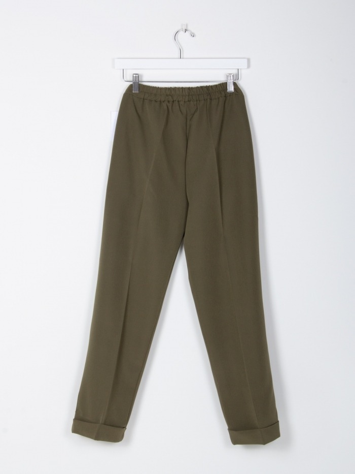 ladies wide leg trousers with elasticated waist